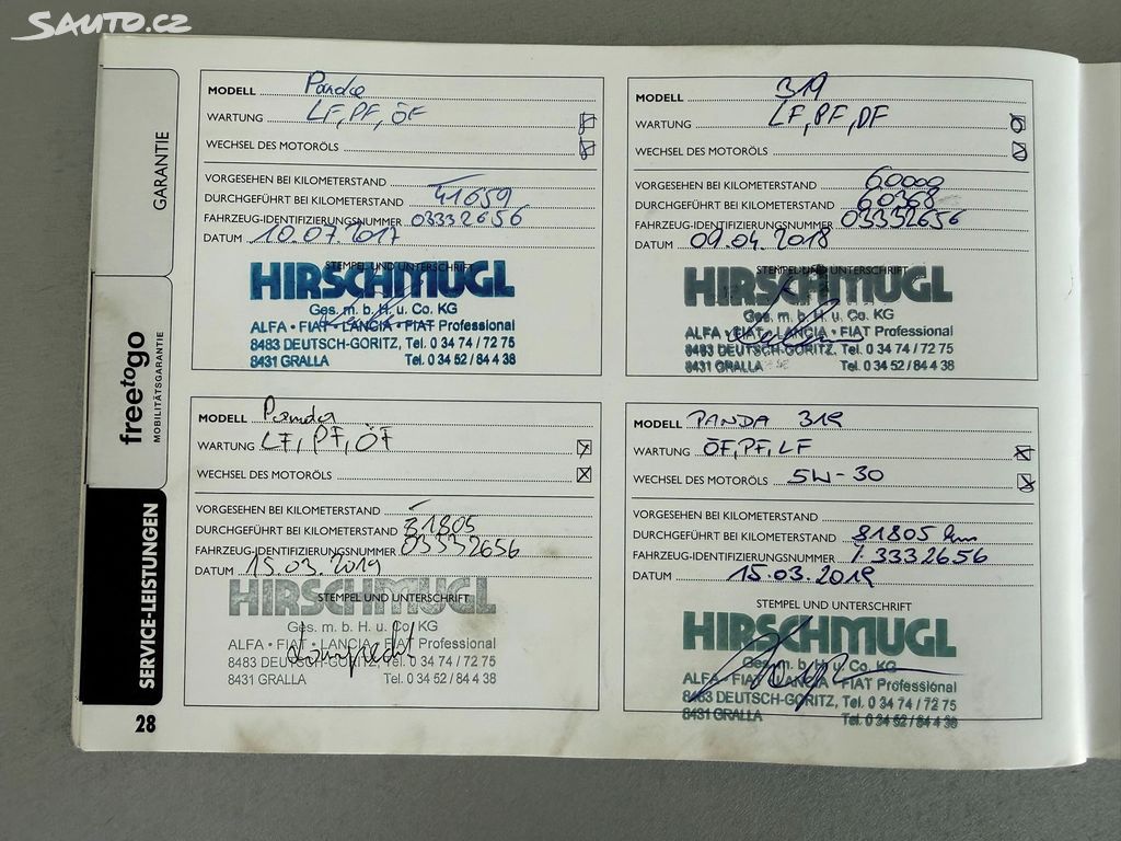 Fiat Panda, 4x4 1.3 55 kW