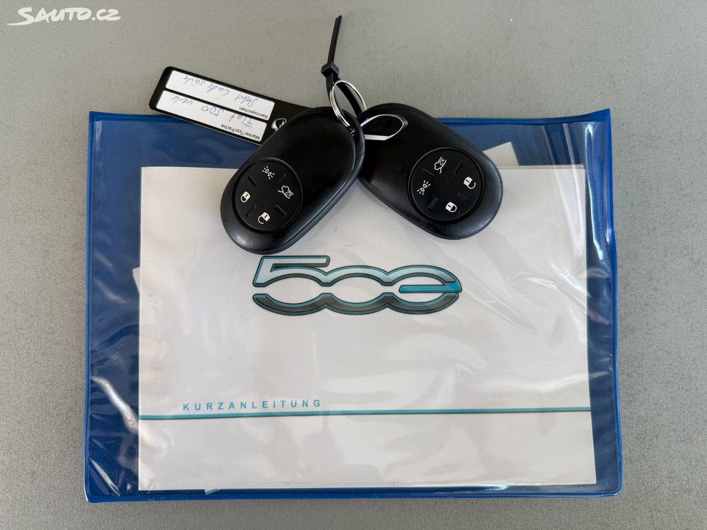 Fiat 500E, 42 kWh 118k 1.majitel DPH
