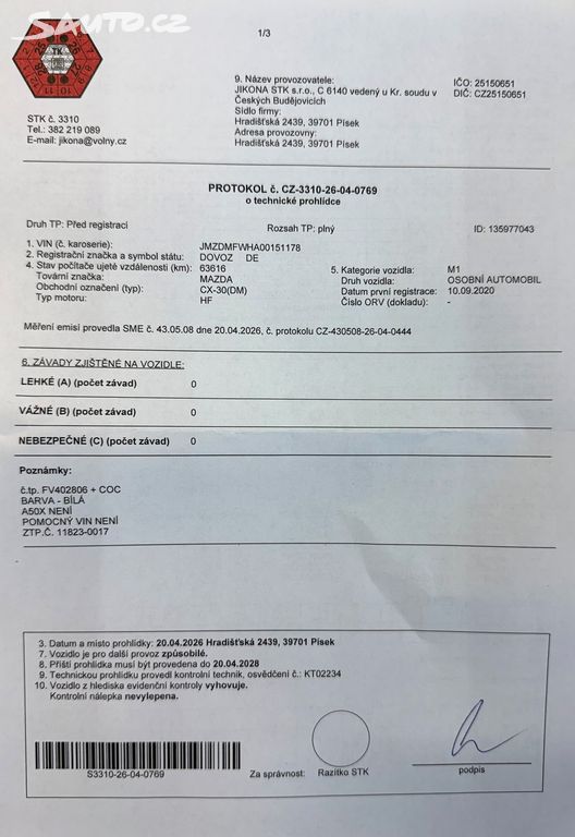 Mazda CX-30, SkyActiv 2.0 132 kW 4x4