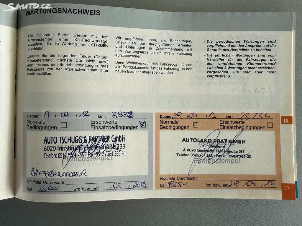 Citroën C8, 2.0 HDi 100 kW Rezervace