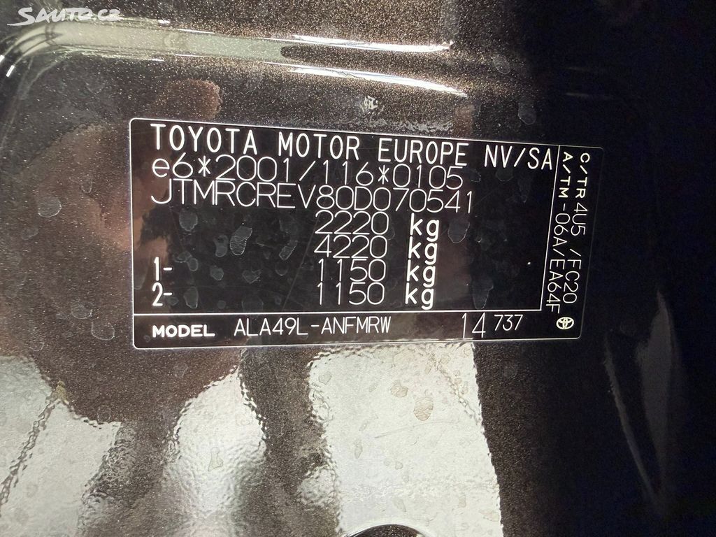 Toyota Rav4, 2.2 D-4D 110 kW 4x4 1.majitel