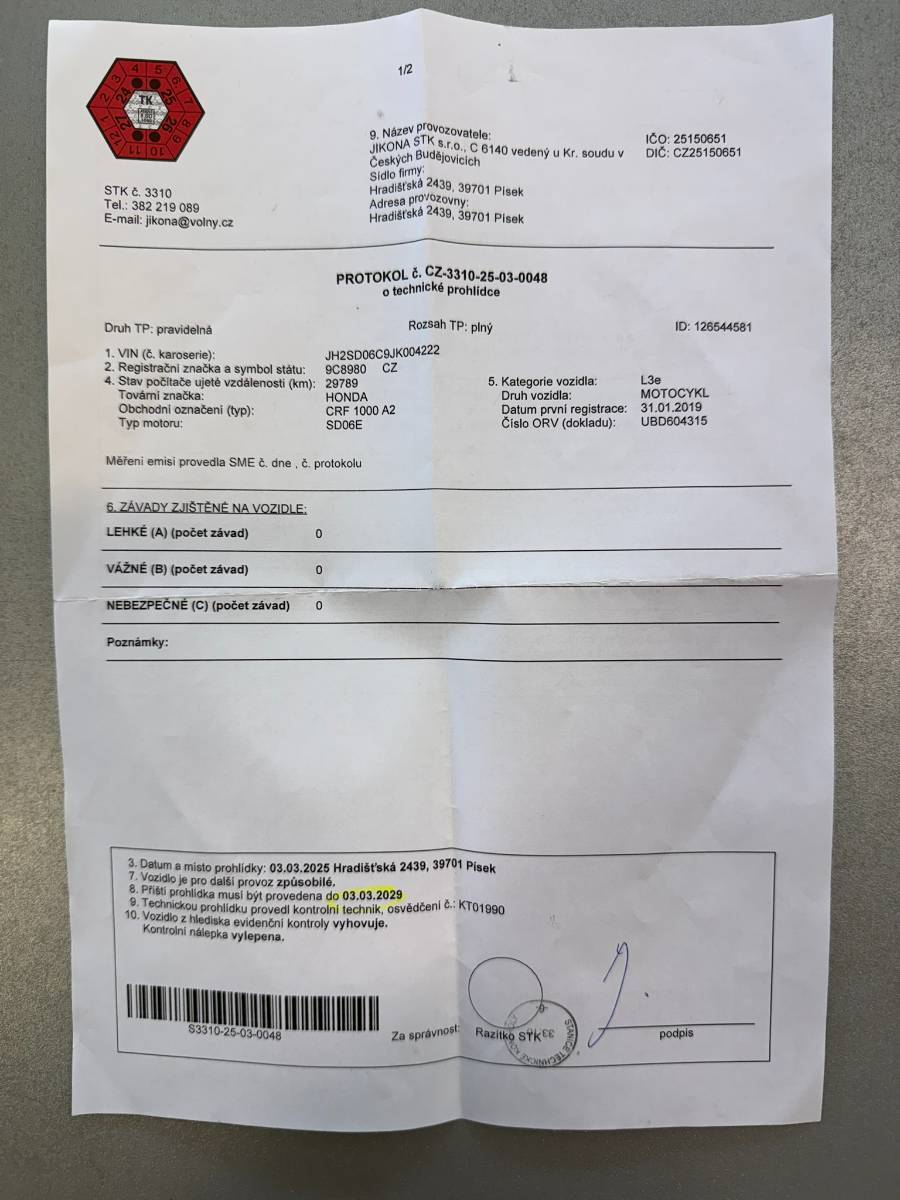 Honda CRF 1000 L Africa Twin Adventure Sports ABS